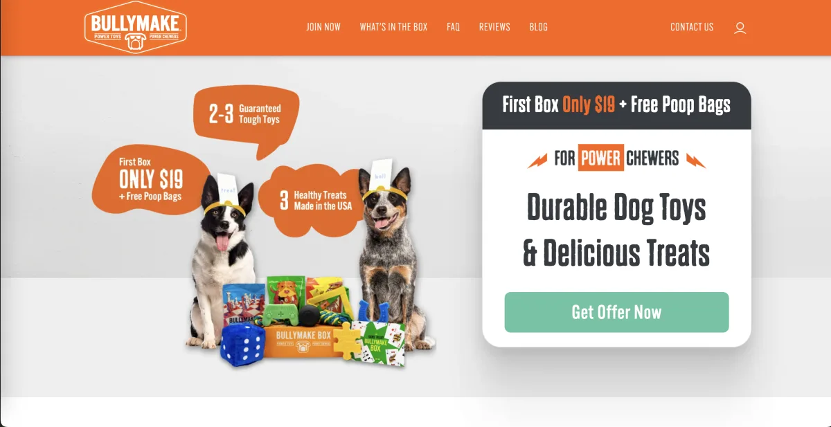 Bullymake website